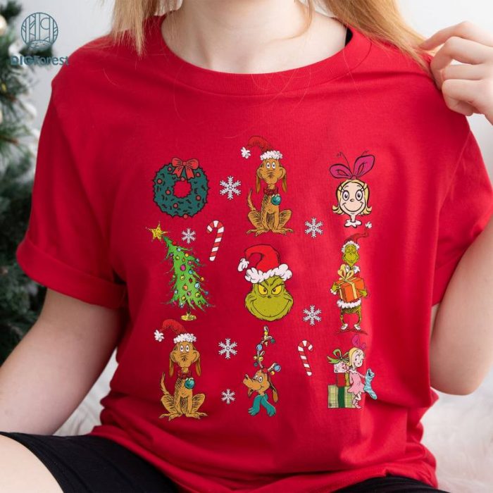 Grinchmas Merry Christmas Png, Grinchmas Characters Png, Merry Grinchmas Xmas 2023 Shirt, Christmas Matching, Christmas Movie, Sublimation Design