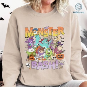 Disney Monster Inc Halloween Png, Monster University Halloween Shirt, Disneyland Halloween, Mickey's Not So Scary, Spooky Season, Halloween Party