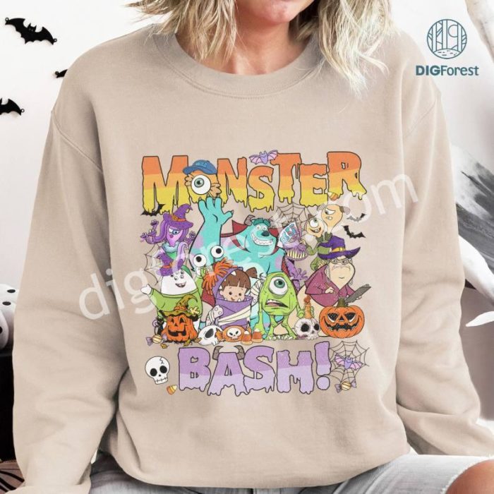 Disney Monster Inc Halloween Png, Monster University Halloween Shirt, Disneyland Halloween, Mickey's Not So Scary, Spooky Season, Halloween Party