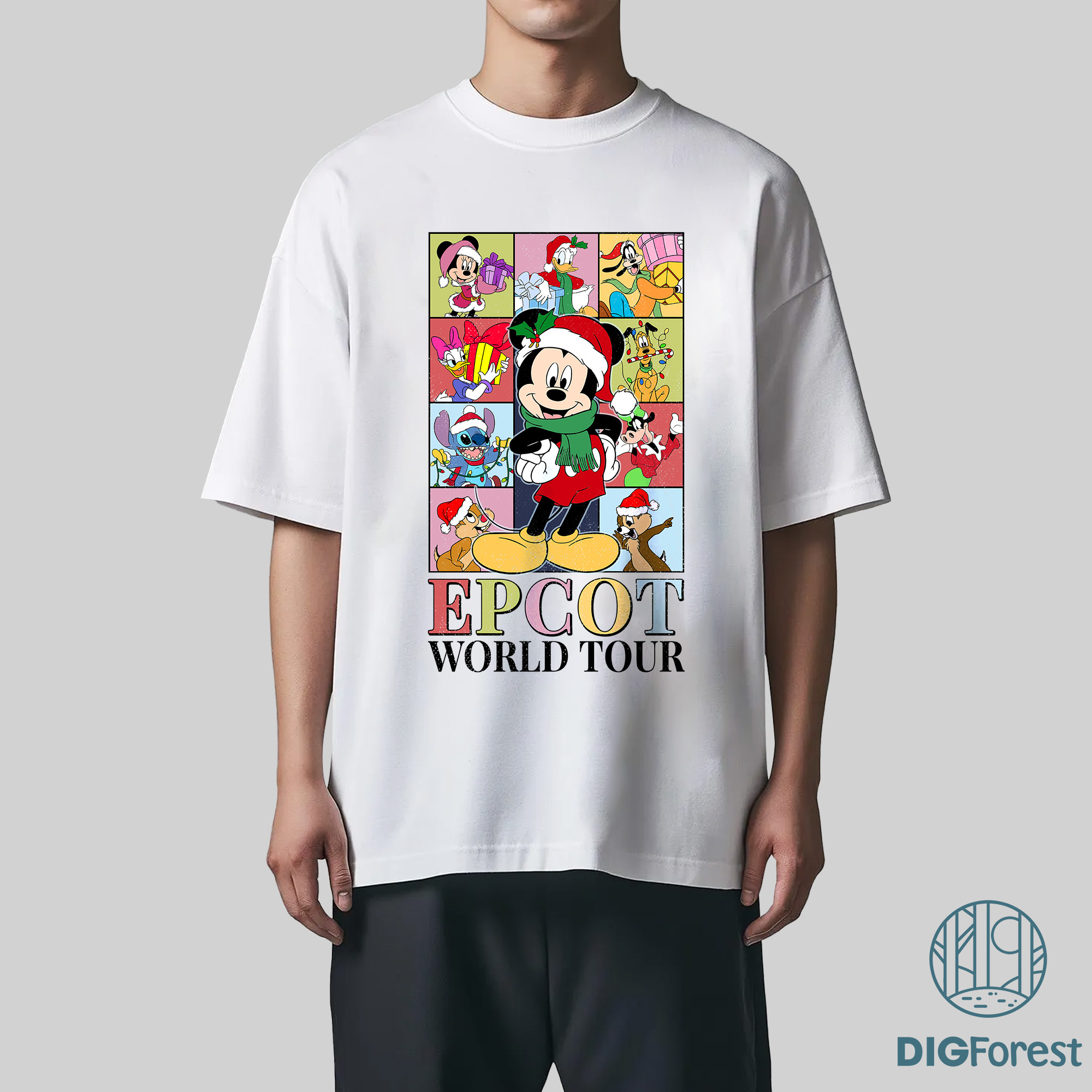 Disney Mickey Epcot World Tour Shirt - Mickey & Friends Eras Tour Sweatshirt, Disneyland Christmas Shirt Disney Mickey Epcot World Tour Shirt - Mickey & Friends Eras Tour Sweatshirt, Disneyland Christmas Shirt