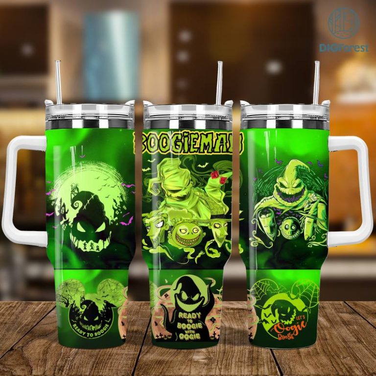 Horror Halloween 40oz Tumbler Png, Horror Characters Tumbler 40oz Png