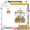 Disney Mickey & Friends Disneyland Christmas PNG – Mickey & Minnie Xmas Shirt, Very Merry Magic Kingdom Design