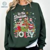 Muppet Show Tis The Season To be Jolly Png, Muppet Christmas Carol Png, Christmas Carol Kermit Gonzo Aninal Shirt, Mickey's Very Merry Xmas Png