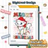 Disneyland Aristocats Santa Marie Christmas Lights PNG – Meowy Christmas Shirt, Very Merry Xmas Party Design