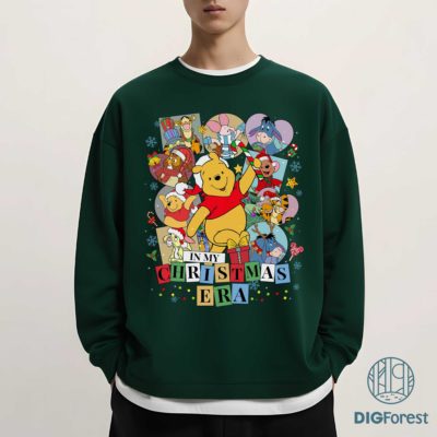 Disney Pooh Bear In My Christmas Era PNG – Pooh & Friends Xmas Shirt, Disneyland Party 2025, Eras Tour Design Disney Pooh Bear In My Christmas Era PNG – Pooh & Friends Xmas Shirt, Disneyland Party 2025, Eras Tour Design