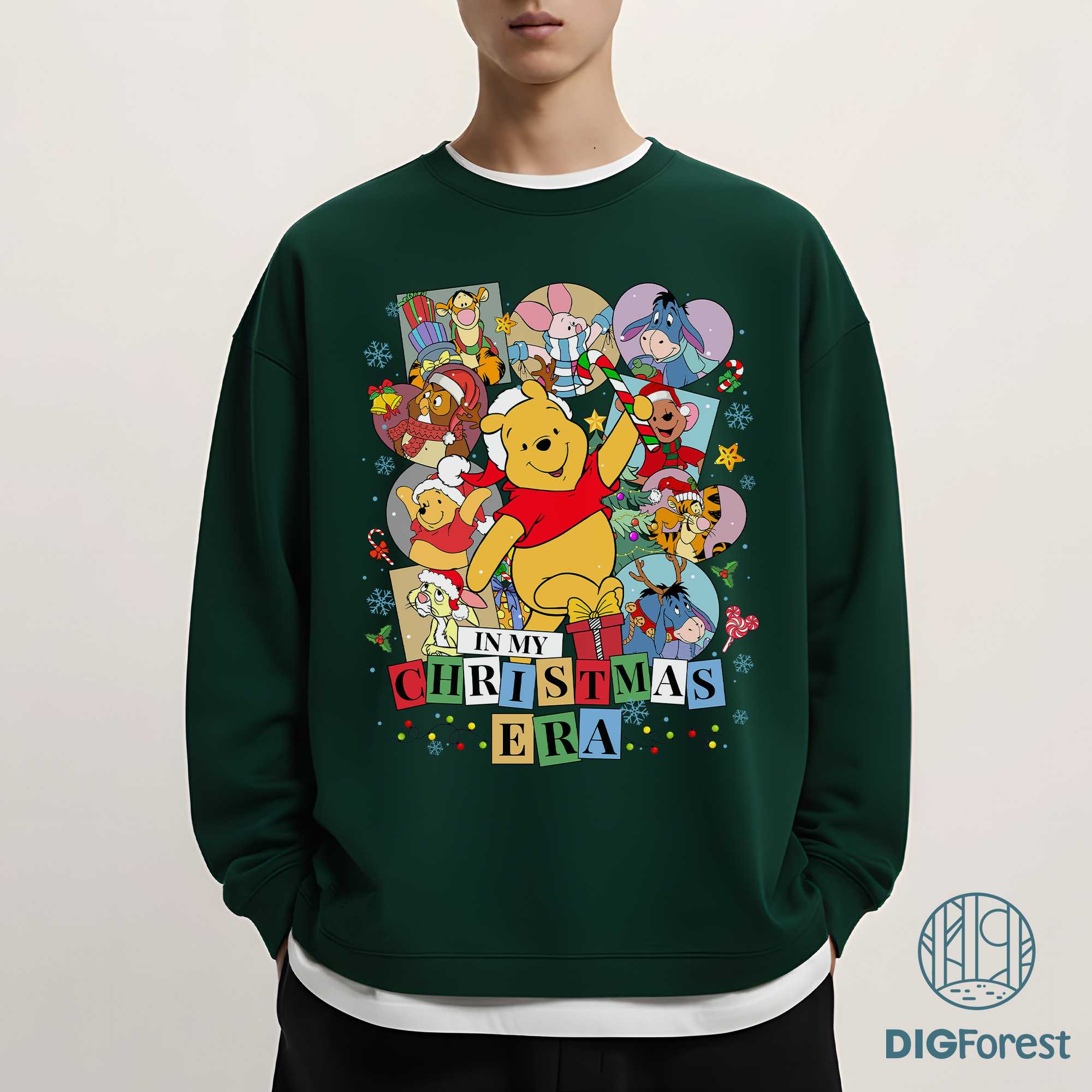 Disney Pooh Bear In My Christmas Era PNG – Pooh & Friends Xmas Shirt, Disneyland Party 2025, Eras Tour Design Disney Pooh Bear In My Christmas Era PNG – Pooh & Friends Xmas Shirt, Disneyland Party 2025, Eras Tour Design