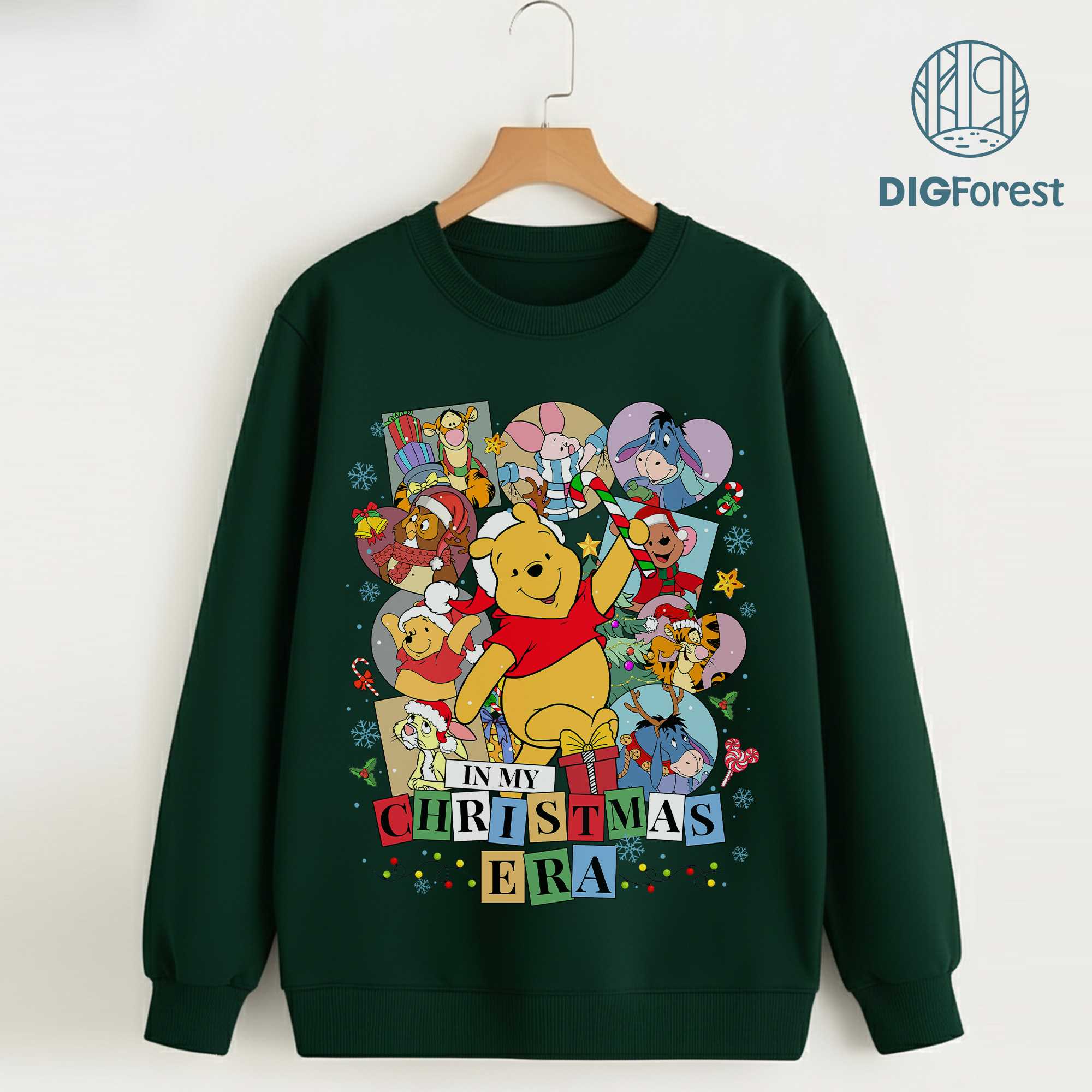 Disney Pooh Bear In My Christmas Era PNG – Pooh & Friends Xmas Shirt, Disneyland Party 2025, Eras Tour Design Disney Pooh Bear In My Christmas Era PNG – Pooh & Friends Xmas Shirt, Disneyland Party 2025, Eras Tour Design