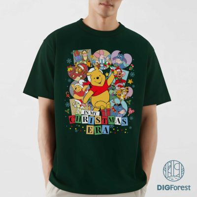 Disney Pooh Bear In My Christmas Era PNG – Pooh & Friends Xmas Shirt, Disneyland Party 2025, Eras Tour Design Disney Pooh Bear In My Christmas Era PNG – Pooh & Friends Xmas Shirt, Disneyland Party 2025, Eras Tour Design