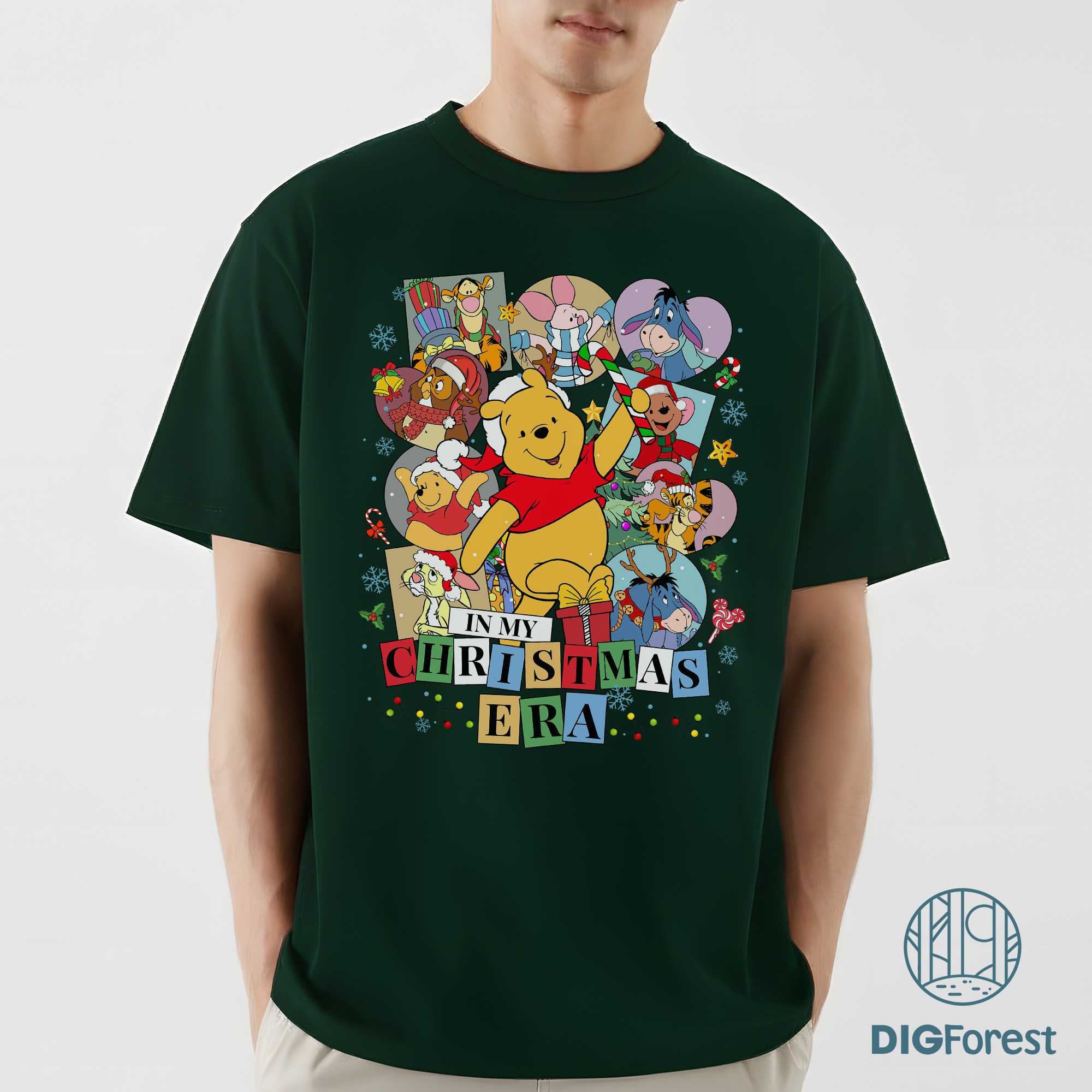 Disney Pooh Bear In My Christmas Era PNG – Pooh & Friends Xmas Shirt, Disneyland Party 2025, Eras Tour Design Disney Pooh Bear In My Christmas Era PNG – Pooh & Friends Xmas Shirt, Disneyland Party 2025, Eras Tour Design