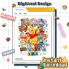 Disney Pooh Bear In My Christmas Era PNG – Pooh & Friends Xmas Shirt, Disneyland Party 2025, Eras Tour Design