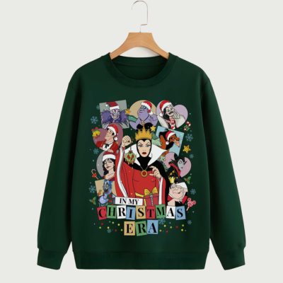 Disneyland Evil Queen Christmas Era PNG – Snow White Villain Party PNG, Xmas Squad Matching Design