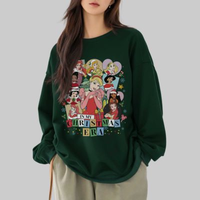 Disney Cinderella In My Christmas Era PNG – Disneyland Princess Xmas PNG, Disneyworld Group Christmas PNG