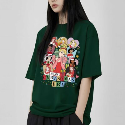 Disney Cinderella In My Christmas Era PNG – Disneyland Princess Xmas PNG, Disneyworld Group Christmas PNG