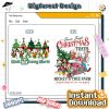 Disney Mickey and Friends Christmas PNG - Farm Fresh Tree Farm PNG, Walt Disney World Holiday PNG