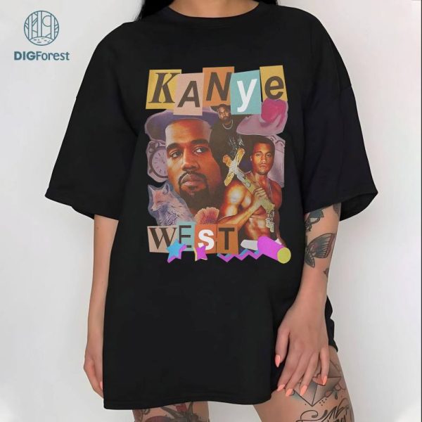 Vintage Kanye West College Dropout Png, Reaper Kanye West Tour Shirt, Kanye West Shirt, Gift for Women and Men, Trending Digital Download