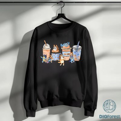 Mama Bluey Shirt, Bluey Mom Life Tee, Coffee & Chaos Sweatshirt, Mother’s Day Gift