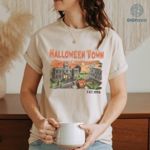 Halloween Town PNG Digital Print, Halloween Town University Sublimation Design, Halloweentown Instant Download, Halloweentown University