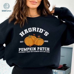 Hagrid's Pumpkin Patch Png | Wizard Shirt, HP Fan Gift | Pumpkin Patch Shirt, Fall Shirt, Universal Trip Png | Digital Download
