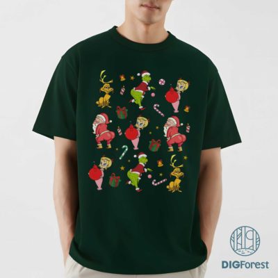 Grinchmas Vibes PNG – “That’s It I’m Not Going” Christmas Matching PNG, Grinch Lover Gift