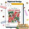 Disney Mickey & Friends Christmas PNG – Santa Chip & Dale Xmas PNG, Disneyland Christmas Trip 2025 Squad Design