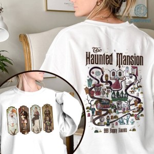 Disney Halloween Haunted Mansion PNG, Halloween Party Sublimation Designs, Mickeys Not So Scary, Disneyland Halloween Trip, Halloween Costume