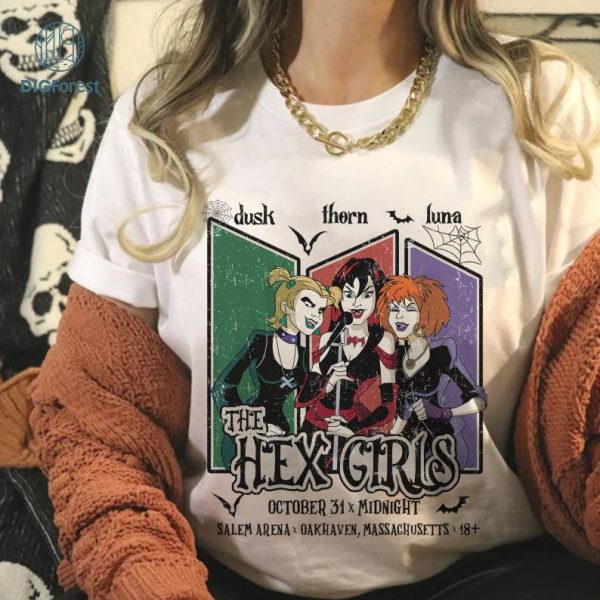 The Hex Girls Rock Band Music Png, The Hex Girls Shirt, Hex Girls 2023 Tour Shirt, Rock Band Png, Music Concert 2023 Digital Download