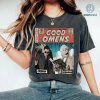 Good Omens Movie Comic Png, Crowley 90S Vintage Merch Book Art, Aziraphale 2023 Retro Graphic Tee Unisex Gift Shirt, Digital Download