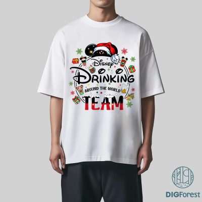 Drinking Around The World Christmas PNG - Mickey Ears Holiday PNG, Epcot Christmas Design, Disneyland Gift Drinking Around The World Christmas PNG - Mickey Ears Holiday PNG, Epcot Christmas Design, Disneyland Gift