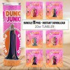 Disney Villains Dunkin Junkie 20oz Tumbler Wrap Bundle Digital Download | Dunkin Junkie 20 Oz Skinny Tumbler Design | Villains Coffee Tumbler Png