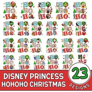 Disneyland Hohoho Christmas Bundle Png Digital Download, Disney Christmas Movies Png, Sublimation Design, Mickey's Very Merry Xmas, Christmas Gifts