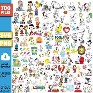 Snoopy Mega Bundle Png Files, Peanuts Cute Dog Png Bundle, Snoopy Clipart, Digital Download, Sublimation Designs