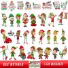 50+ Designs Christmas Elf Bundle Png, Christmas Png Files, Christmas Elves Clipart, Christmas Elf Png, Sublimation Designs