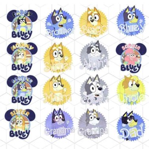 Bluey Dad Png, Bluey Father's day Png, Bluey Bandit Heeler Png, Bluey Heeler Png, Bluey Mom life Png, Bluey Dad Life Png