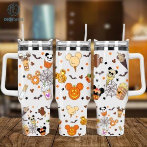 Halloween 40oz Quencher Tumbler Wrap Png, Witches 40 oz Sublimation Design, Halloween Costume, Halloween 40oz Tumbler Png, Pumpkin Png