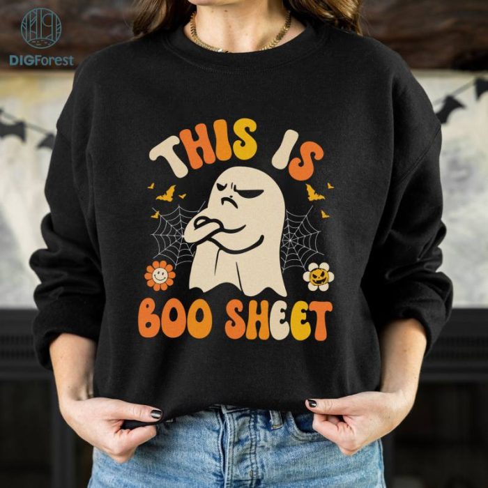 Funny Ghost Png, Funny Halloween Png, This Is Some Boo Sheet PNG, Halloween Gift For Halloween, Halloween Party, Digital Download
