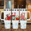 Disney Lucas Out Christmas 40oz Tumbler PNG, Christmas Iced Coffee 40oz Tumbler, Lucas Out Christmas Party