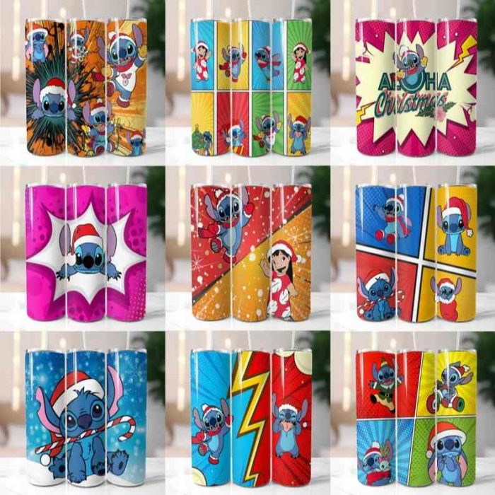 270+ Disney Stitch Tumbler Wrap Bundle | 20 oz Lilo Tumbler PNG Image Sublimation, Stitch Tumbler Tumbler Cup, Cartoon Tumbler Wrap Design