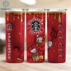3D Inflated Disney Donald Santa Christmas, Horror Halloween Tumbler Design Skinny Tumbler 20oz, Halloween Design