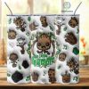 3D Inflated Puffy The Groot Tumbler Wrap Halloween, Horror Halloween Tumbler Design Skinny Tumbler 20oz, Halloween Design