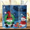 3D Inflated Puffy Gnome Christmas Tumbler Wrap, Christmas Tumbler Design Skinny Tumbler 20oz, Christmas Design