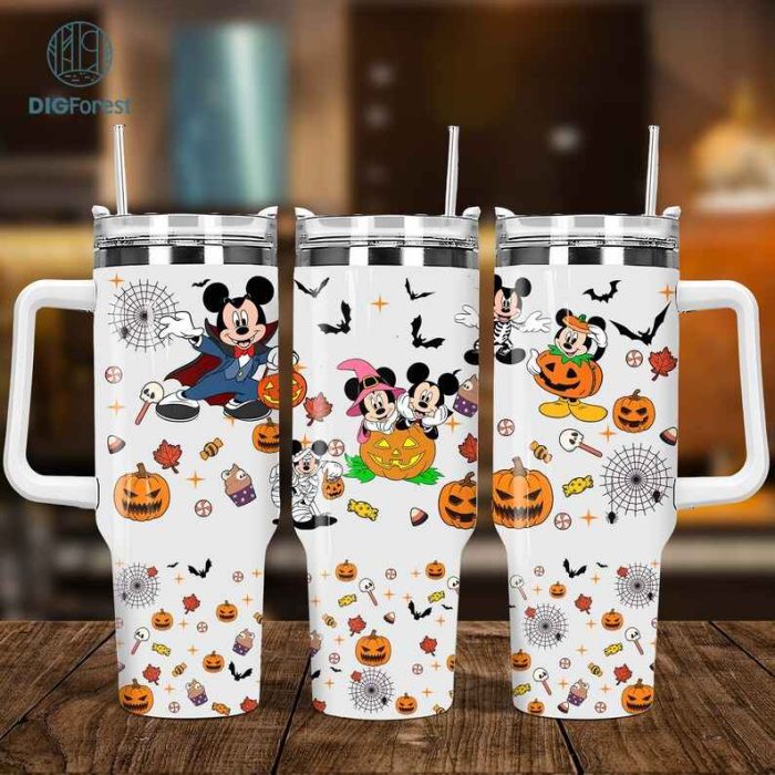 Disney Cartoon Characters 2 pieces 40oz Tumbler Png, Magic Cartoon 40oz Tumbler Png Sublimation Design, Movies Characters 40oz Tumbler Wrap Png