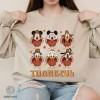 Disneyland Thanksgiving Thankful Png | Disney Mickey And Friends Thanksgiving Png Digital Download | Fall Vibes | Happy Thanksgiving Shirt