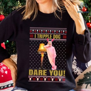 Leg Lamp Christmas Story Ugly Christmas Sweater | Christmas Story Ugly Christmas PNG | Christmas Movies Sweatshirt | Christmas Gift