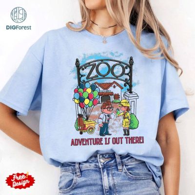 Disney Pixar Up Adventure Is Out There Png, Up Movie Shirt, Carl And Ellie Png, Disneyland Couple, Paradise Falls Shirt, Matching Couple Shirts