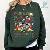 Disney Mickey and Friends Main Street Christmas Png, Disneyland Christmas Shirt, Walt Disneyworld, Mickey's Very Merry Christmas Party, Digital Download