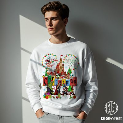 Avengers Abbey Road Christmas Shirt | Disneyland Avengers Christmas Tee | Superhero Holiday Gift Digital Download