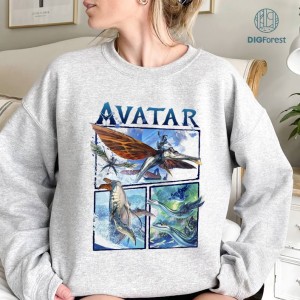 Avatar 2 The Way Of Water Png, Avatar Pandora Flight Of Passage Png, Avatar 2022 Shirt, Avatar Fan Gift, Avatar Jake Sully Neytiri Digital Download