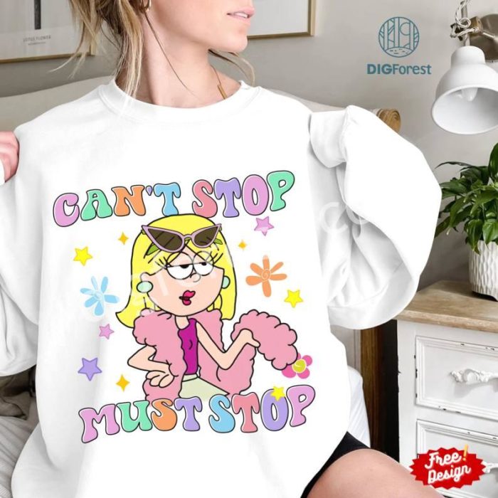 Lizzie Mcguire Can't Stop Must Shop PNG File | What Dreams Are Made Of | Lizzie Mcguire T-Shirt | Lizzie Mcguire Movie | Instant Download