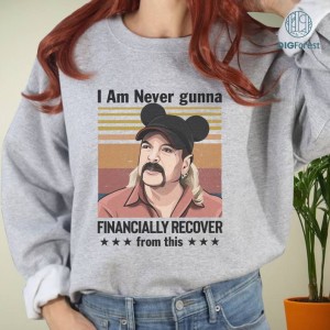 Mickey Dad Fathers Day Sublimation Design | I'm Never Going To Financially Recover From This | Funny Dad PNG | Daddy Tee | Digital Download
