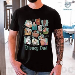 Fathers Day Best Dad Digital Download | Hercules Zeus | Little Mermaid Dad | Best Dad Ever PNG | Magic Kingdom | Dad Sublimation Designs